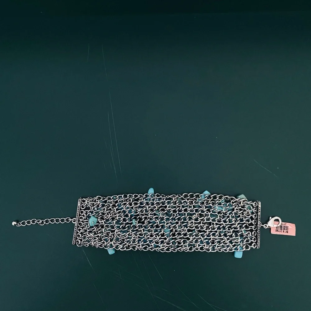 BRACELET WITH TURQUOISE - Picture 3 of 3